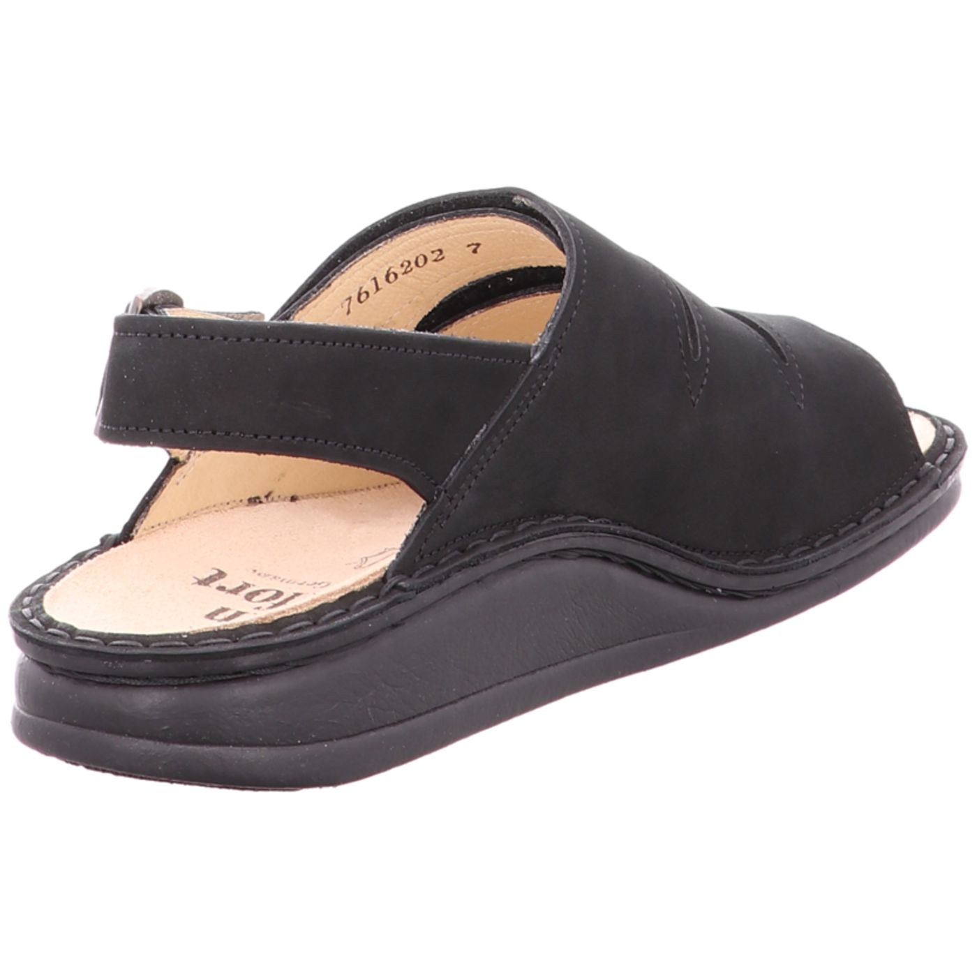 FinnComfort Sandale Sylt schwarz