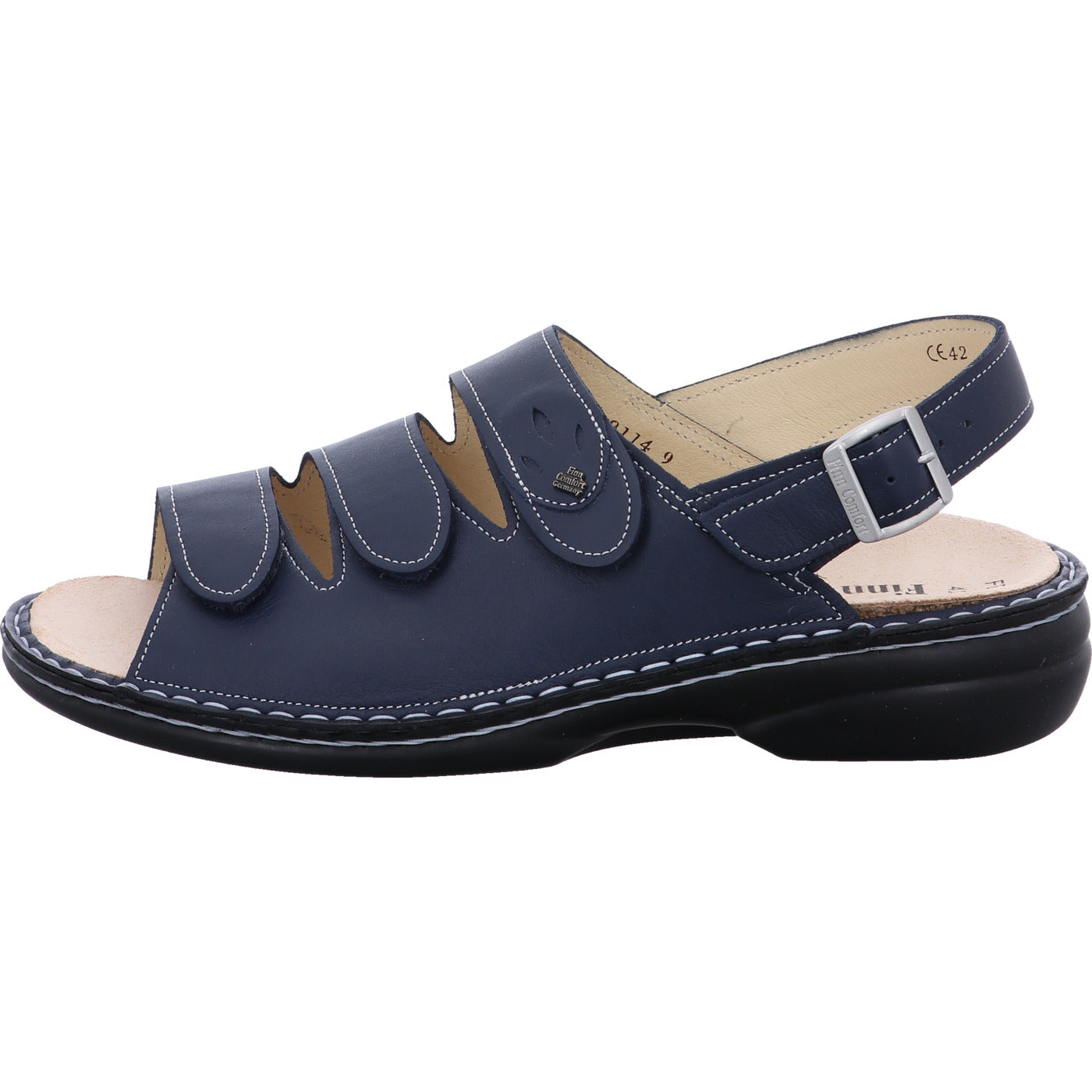 FinnComfort Sandale Saloniki blau