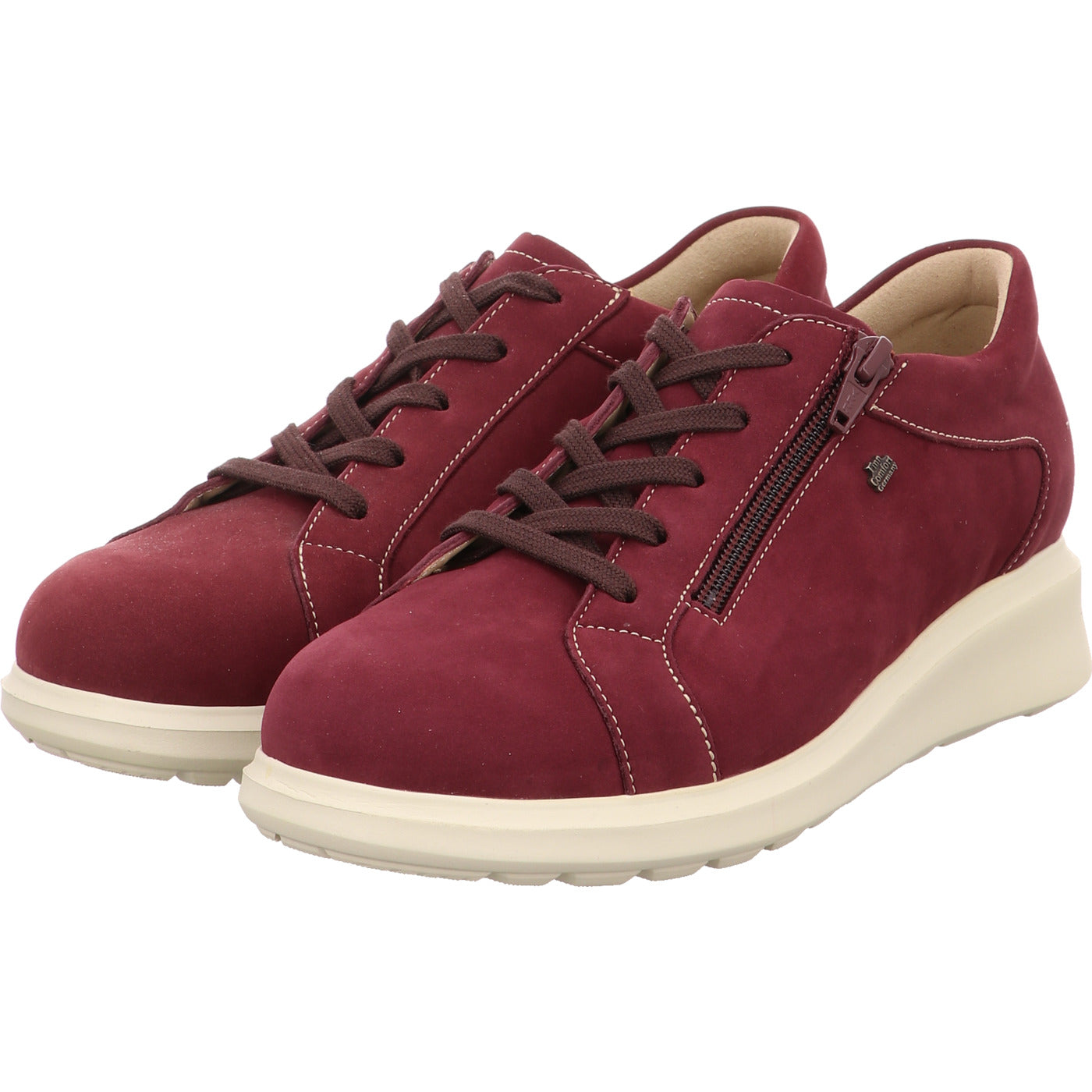 FinnComfort Schnürschuh LISBOA bordo