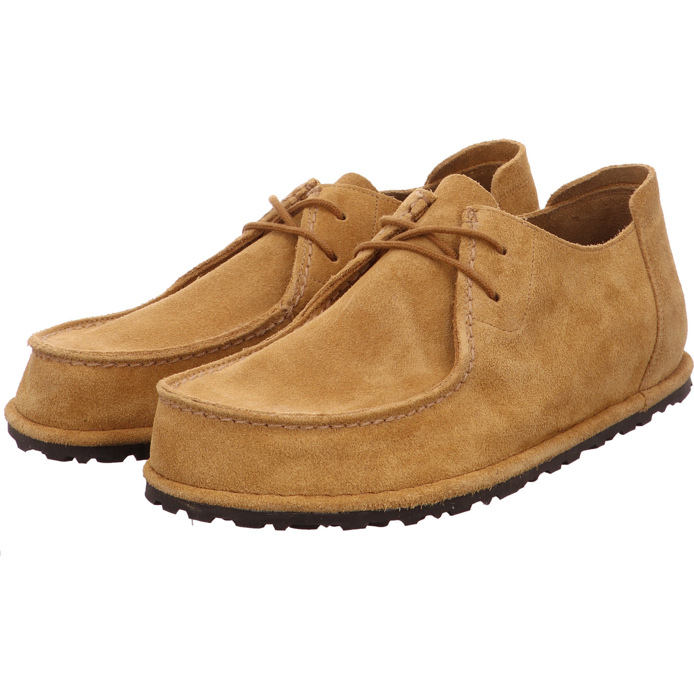 Birkenstock Schnürschuh Utti Lace LEVE Cork Brown