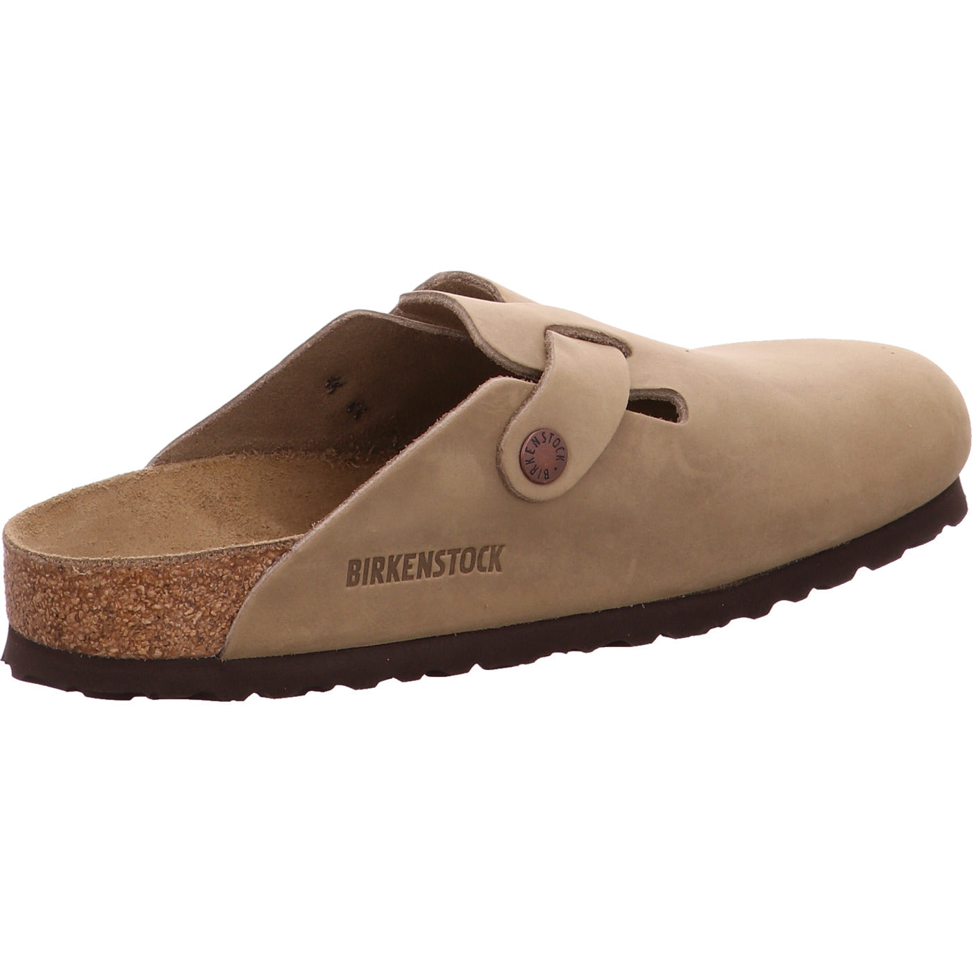 Birkenstock Pantolette Boston LEOI Tabacco Brown