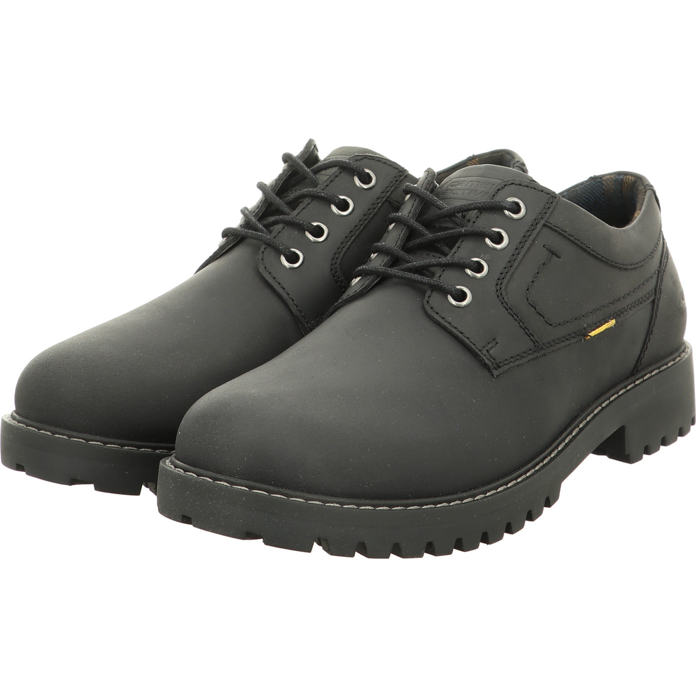 camel active Schnürschuh schwarz