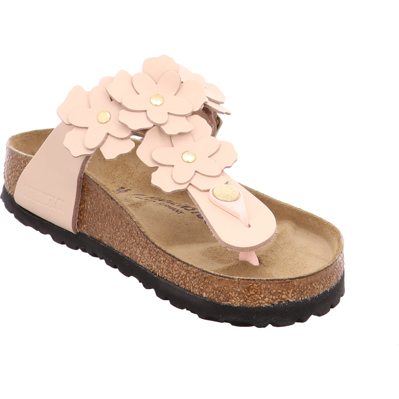 Birkenstock Pantolette Gizeh Flowers LE Light Rose