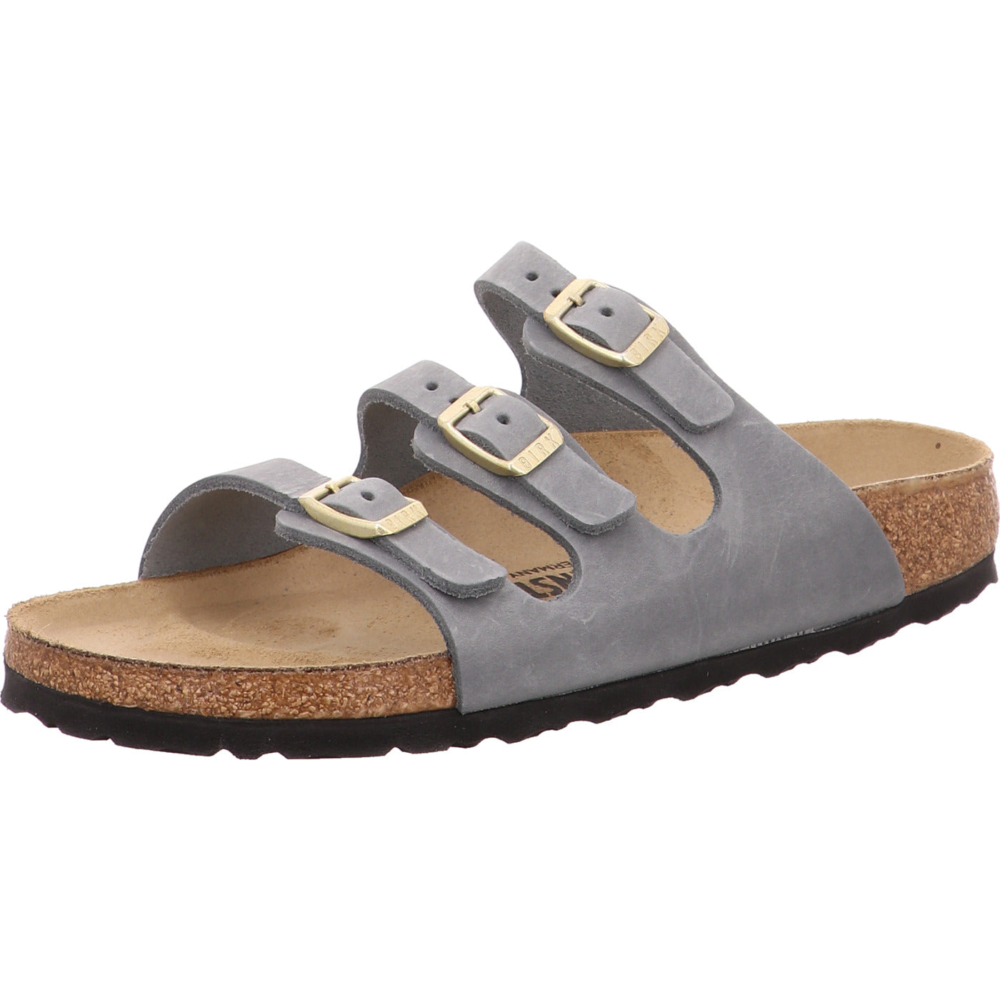 Birkenstock Pantolette Florida LEOI Basalt Gray