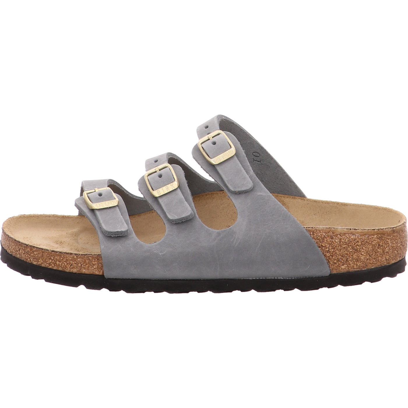 Birkenstock Pantolette Florida LEOI Basalt Gray