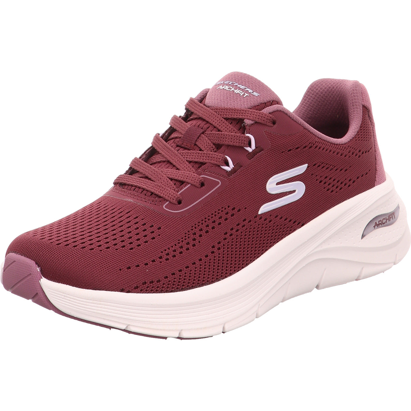 Skechers Schnürschuh ARCH FIT 3.0 bordo