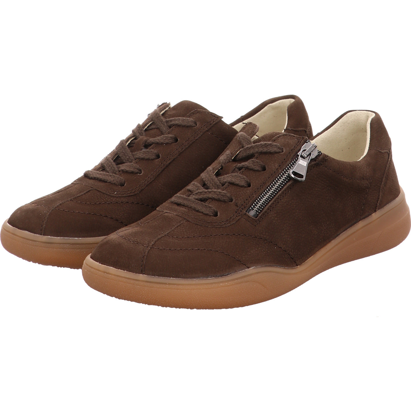 Waldläufer Schnürschuh H-Linea braun