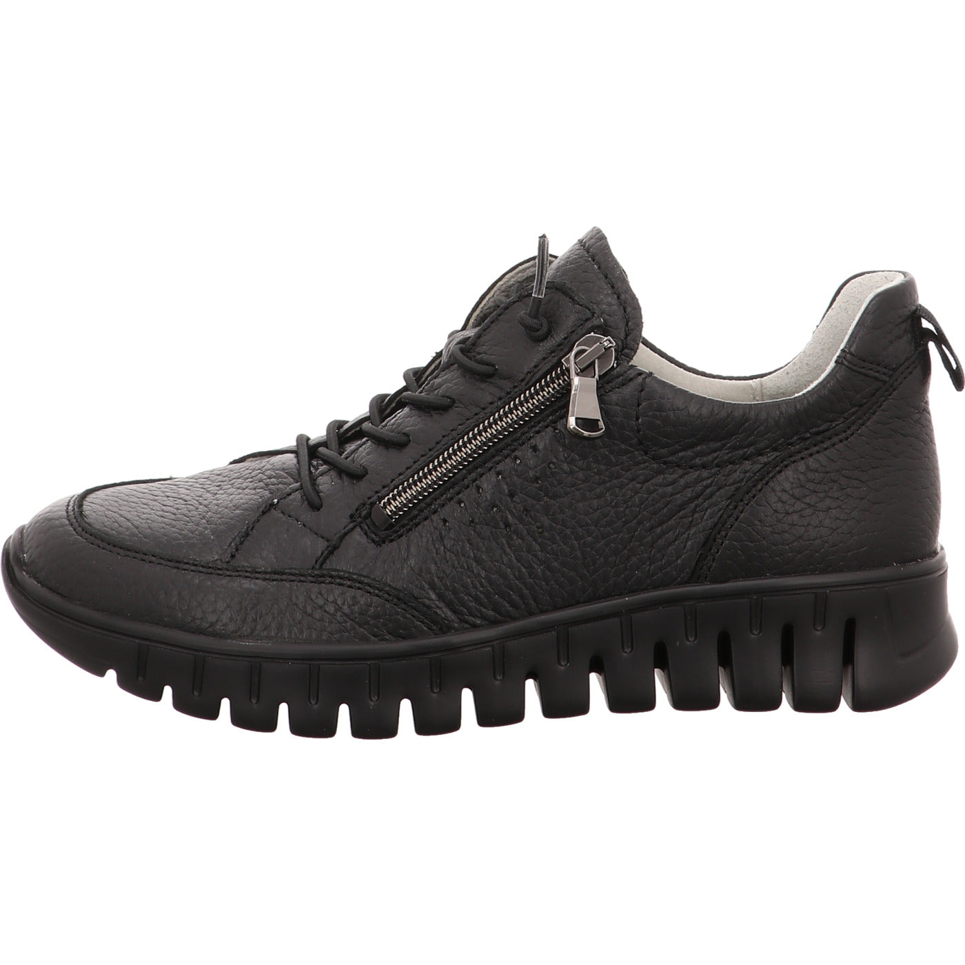 Waldläufer Schnürschuh H-Birdy schwarz