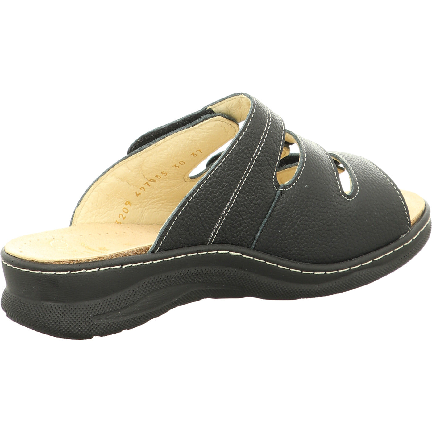 Fidelio Pantolette Ortho+ schwarz