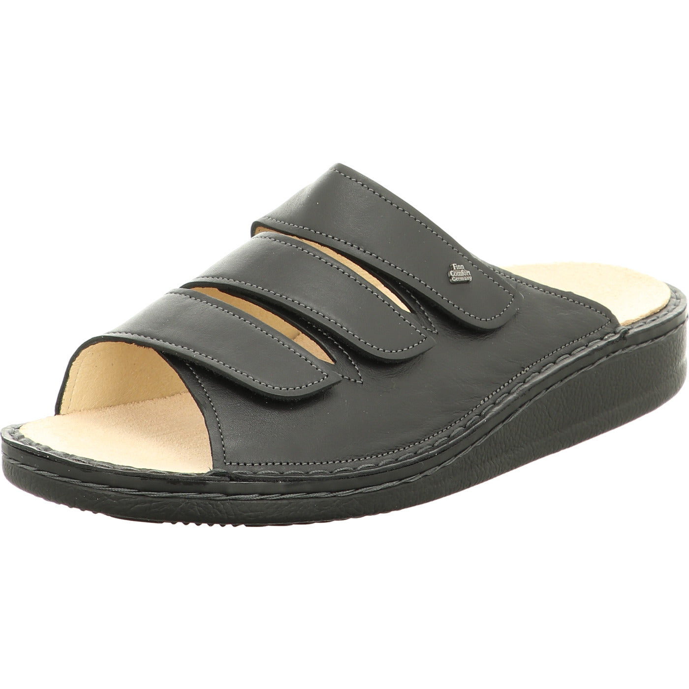 FinnComfort Pantolette KORFU schwarz