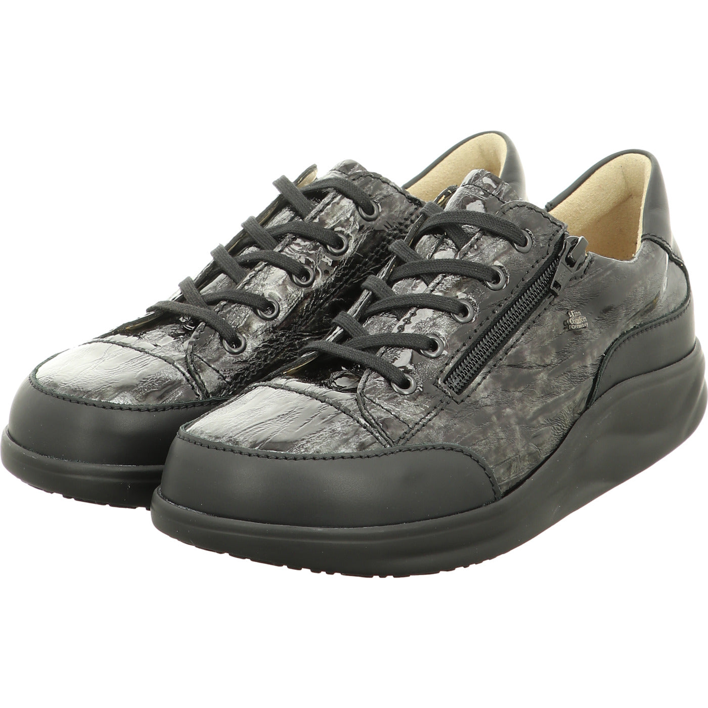 FinnComfort Schnürschuh HACHIOUJI schwarz