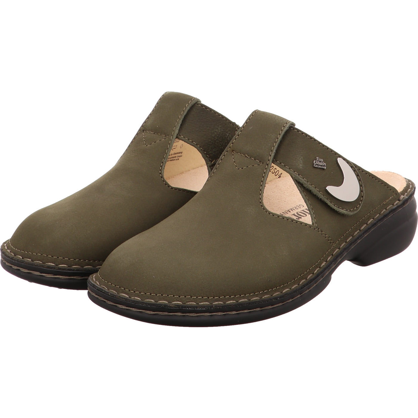 FinnComfort Pantolette BELEM grün