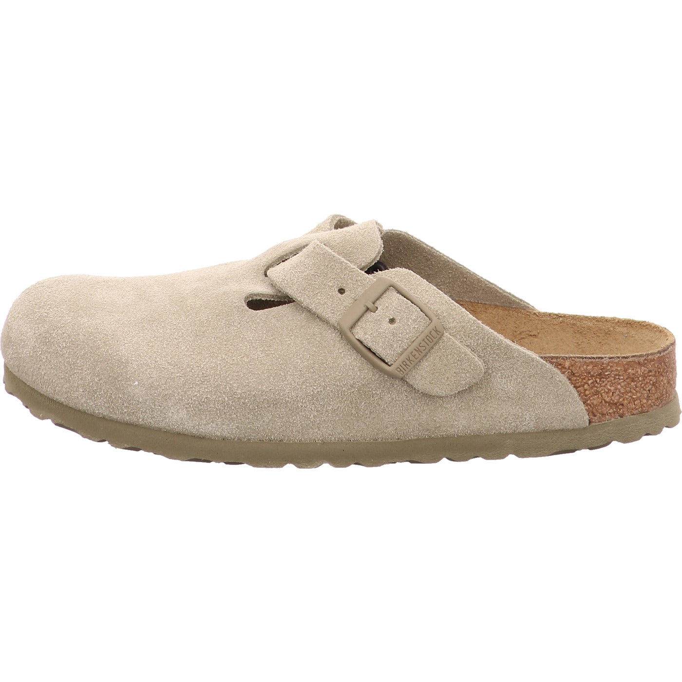 Birkenstock Pantolette Boston LEVE Faded Khaki