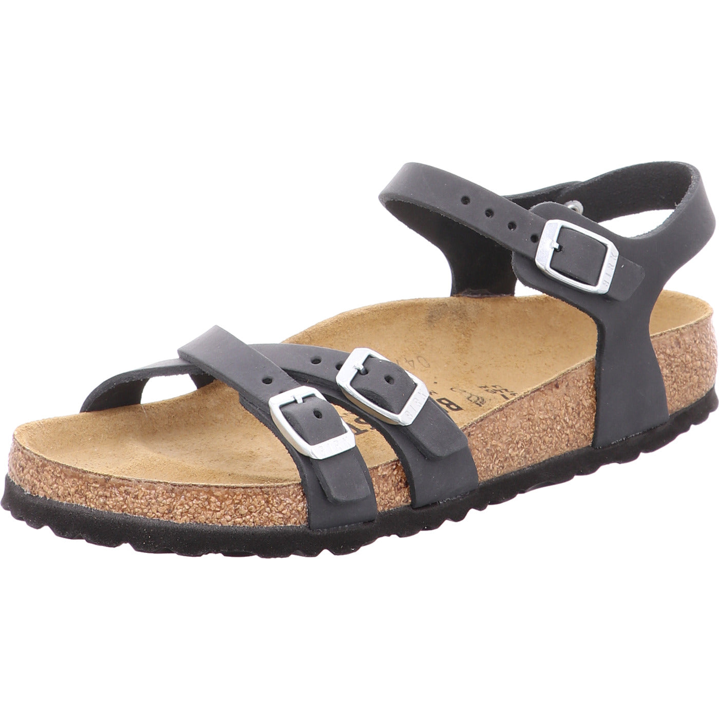 Birkenstock Pantolette Kumba LEOI Black