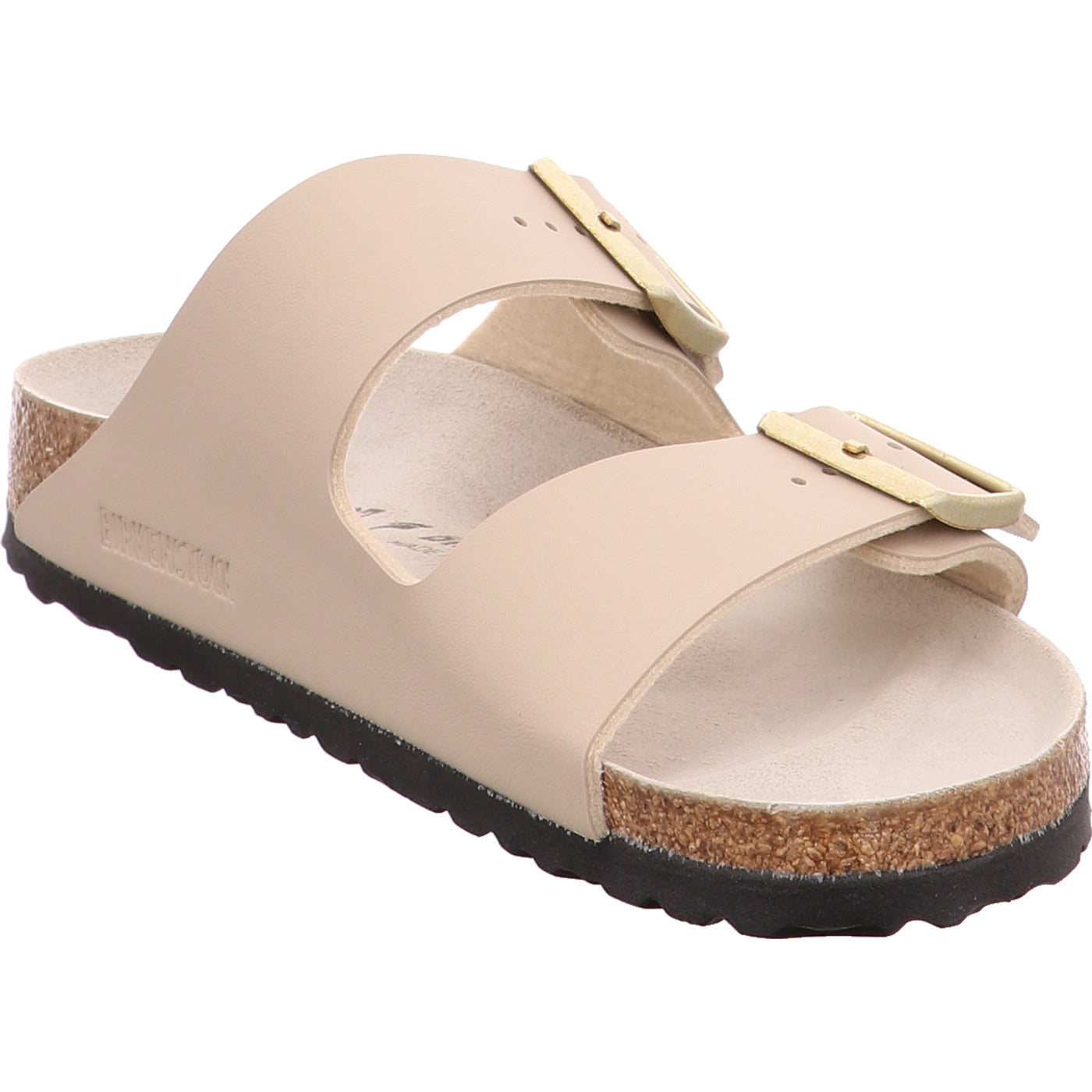 Birkenstock Pantolette Arizona BF Triples Sandcastle/