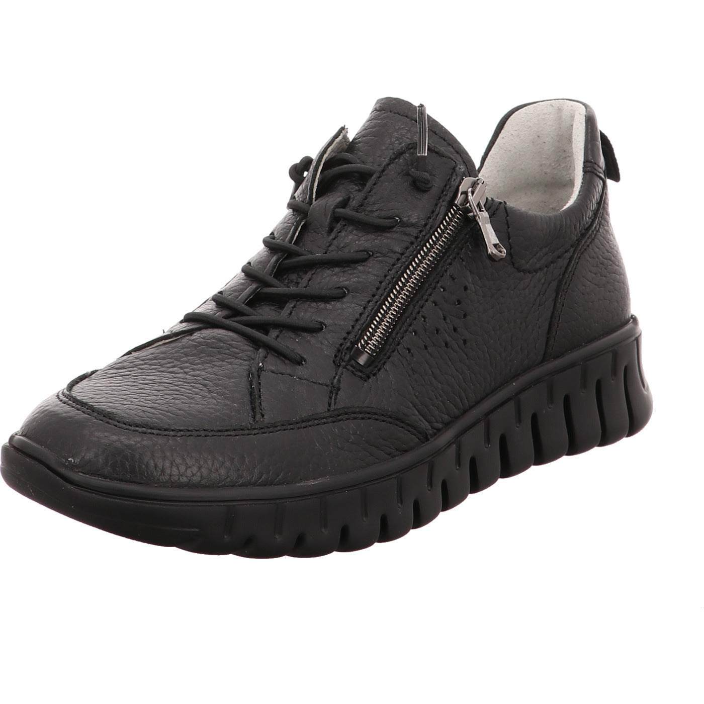 Waldläufer Schnürschuh H-Birdy schwarz