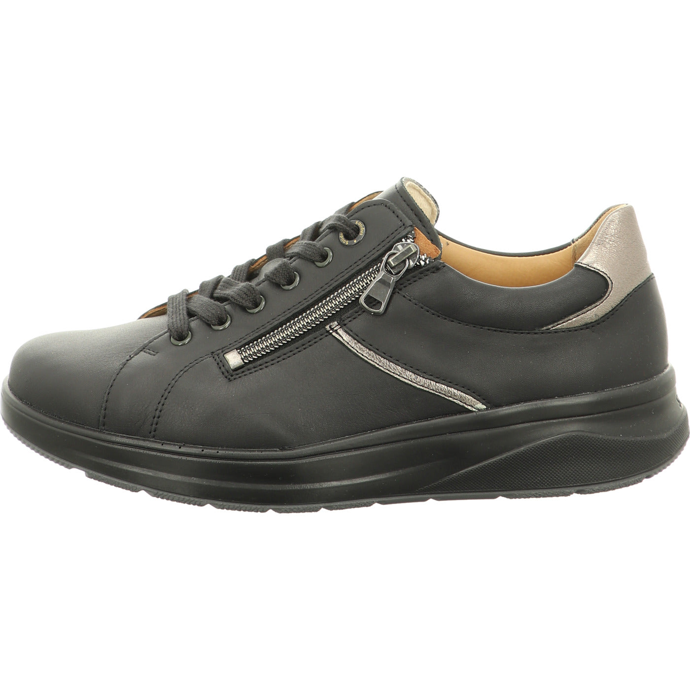 Solidus Schnürschuh Karima schwarz