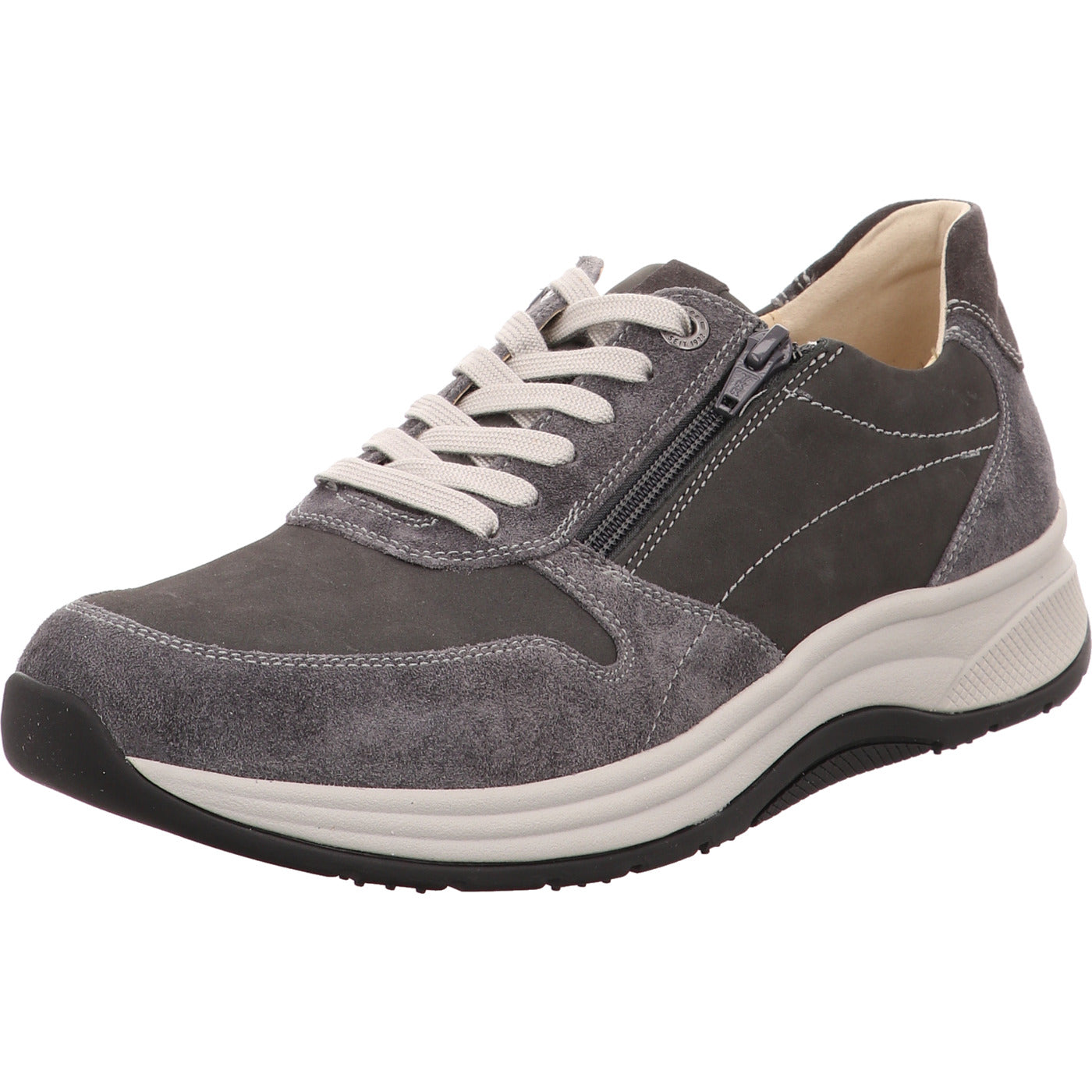 Ganter Schnürschuh grau