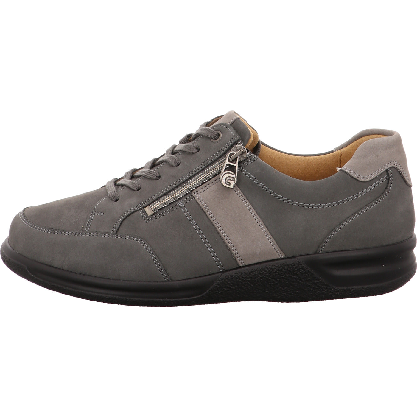 Ganter Schnürschuh Kurt grau