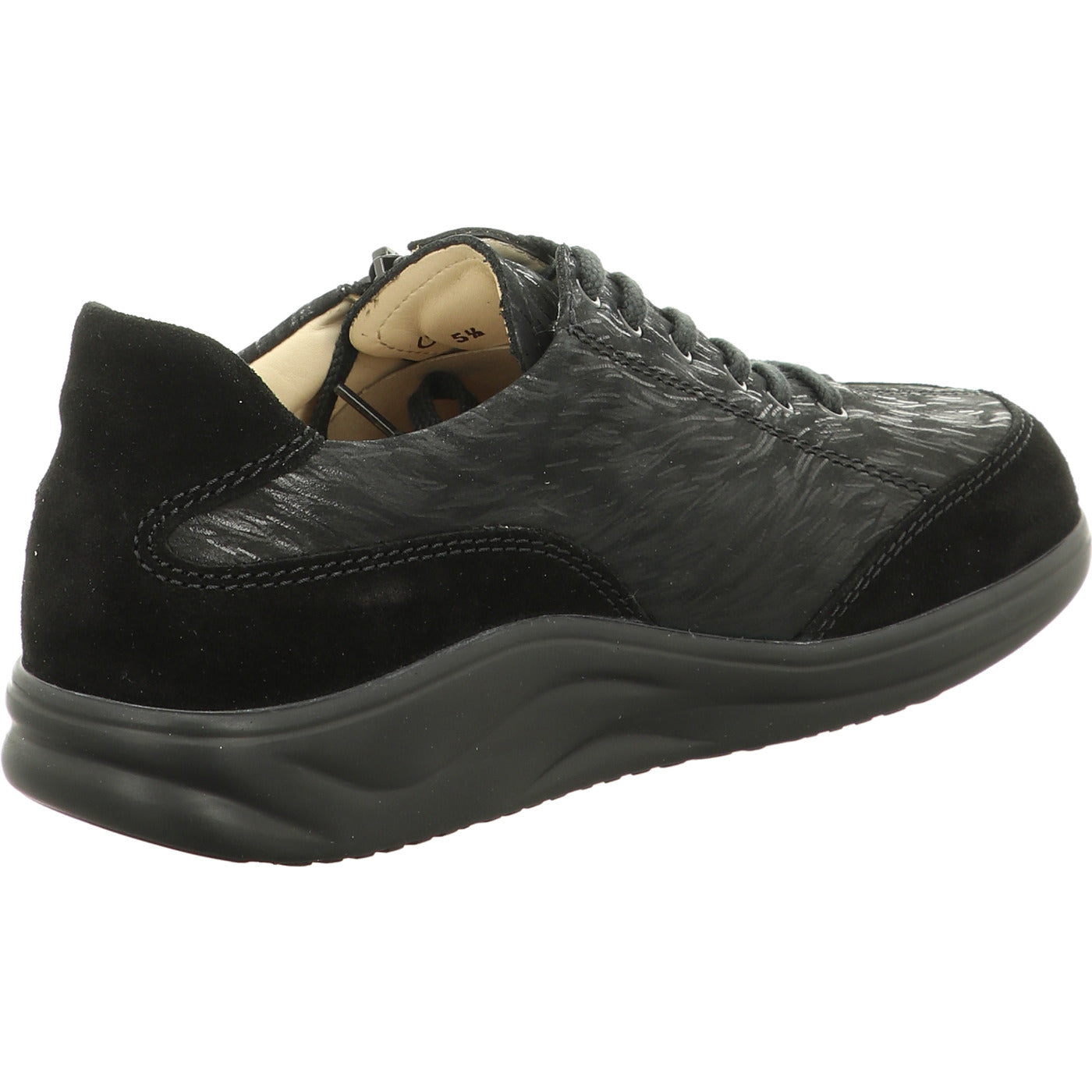 FinnComfort Schnürschuh Otaru schwarz