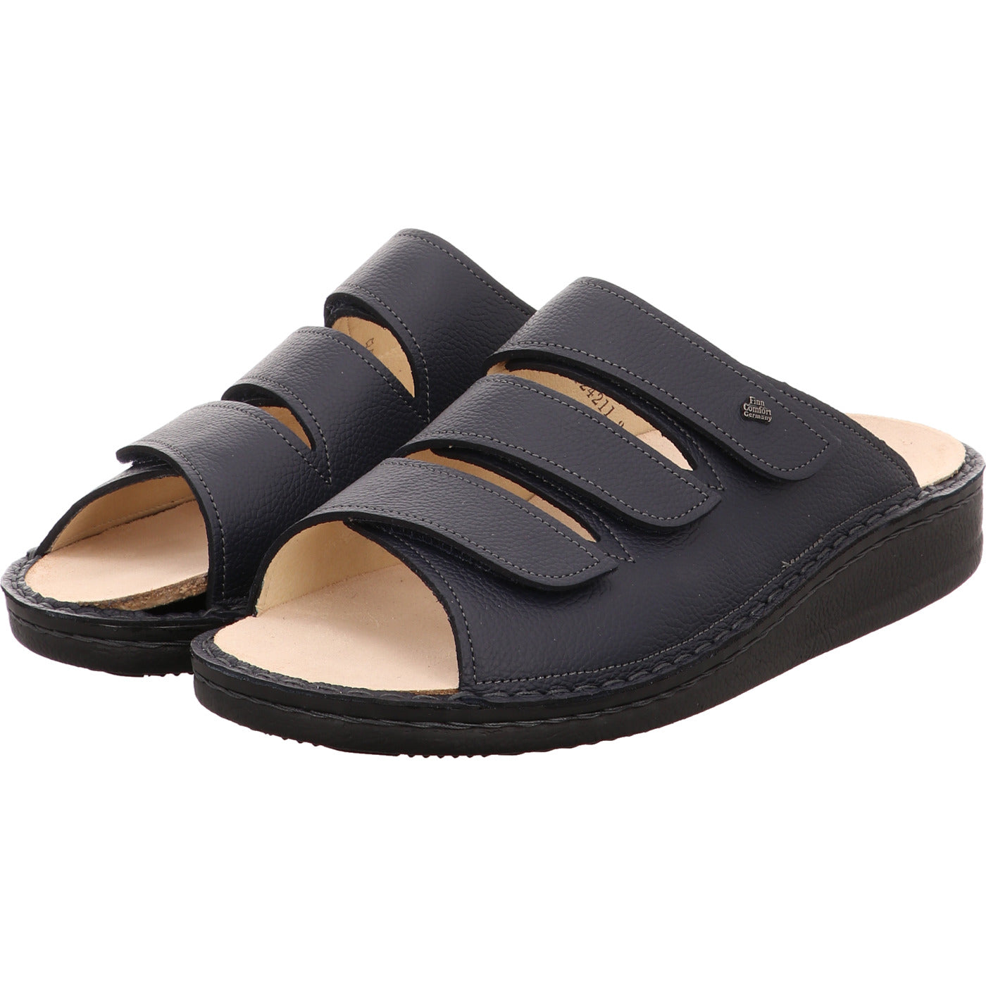 FinnComfort Pantolette KORFU blau