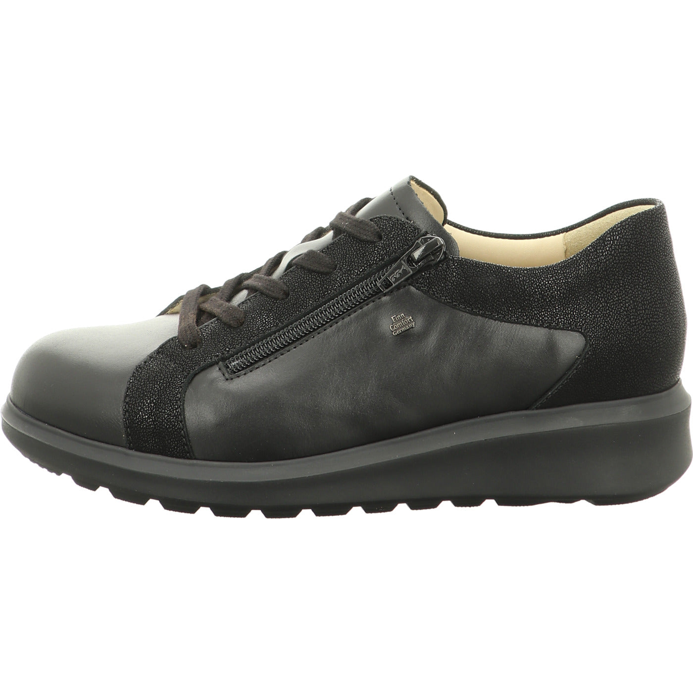 FinnComfort Schnürschuh LISBOA schwarz