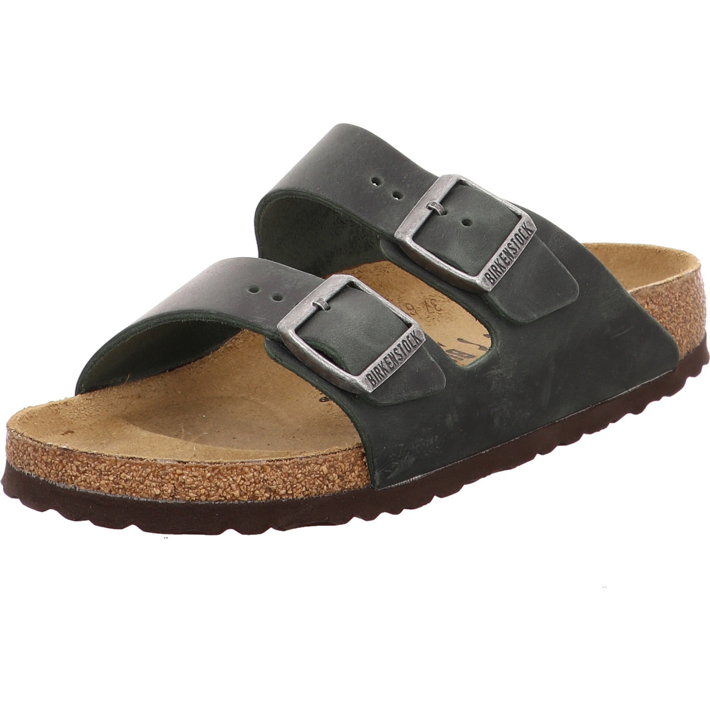 Birkenstock Pantolette Arizona grün
