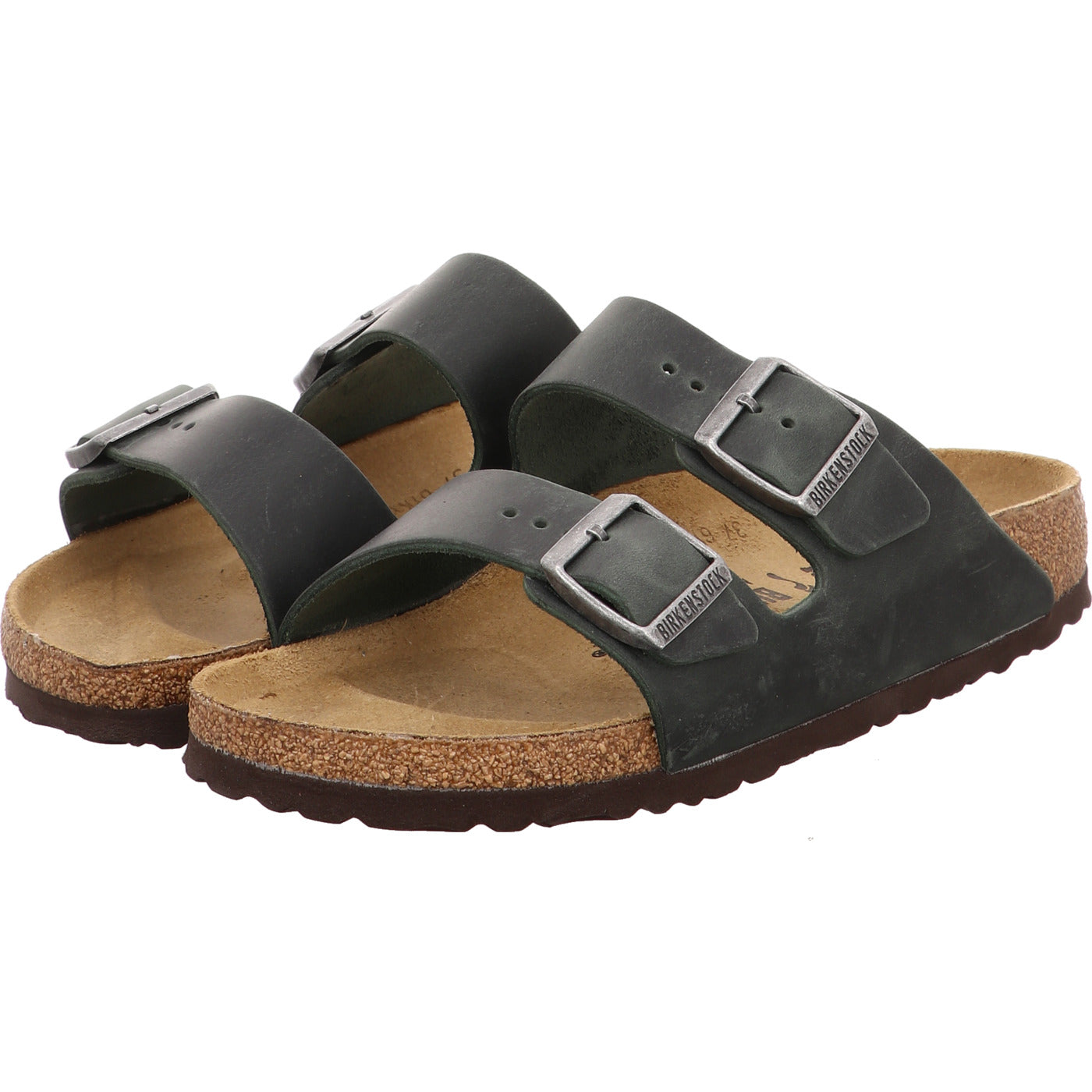 Birkenstock Pantolette Arizona grün