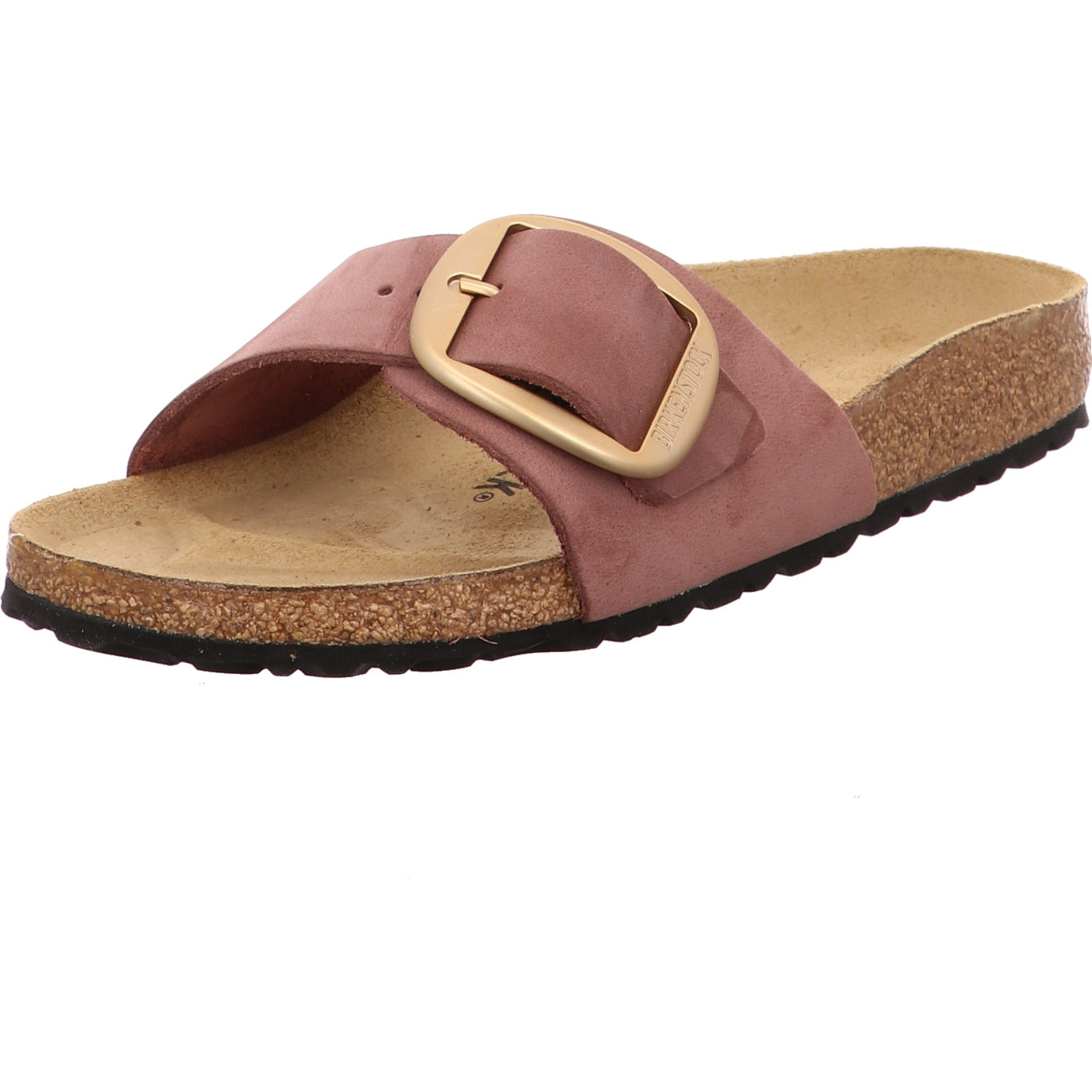 Birkenstock Pantolette Madrid Big Buckle bordo