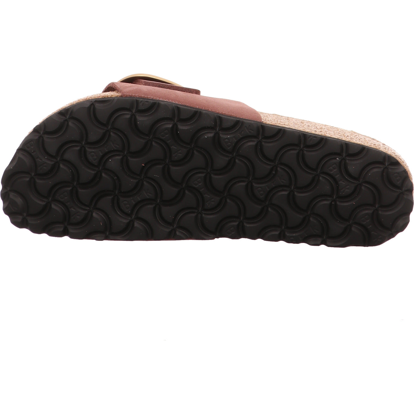 Birkenstock Pantolette Madrid Big Buckle bordo