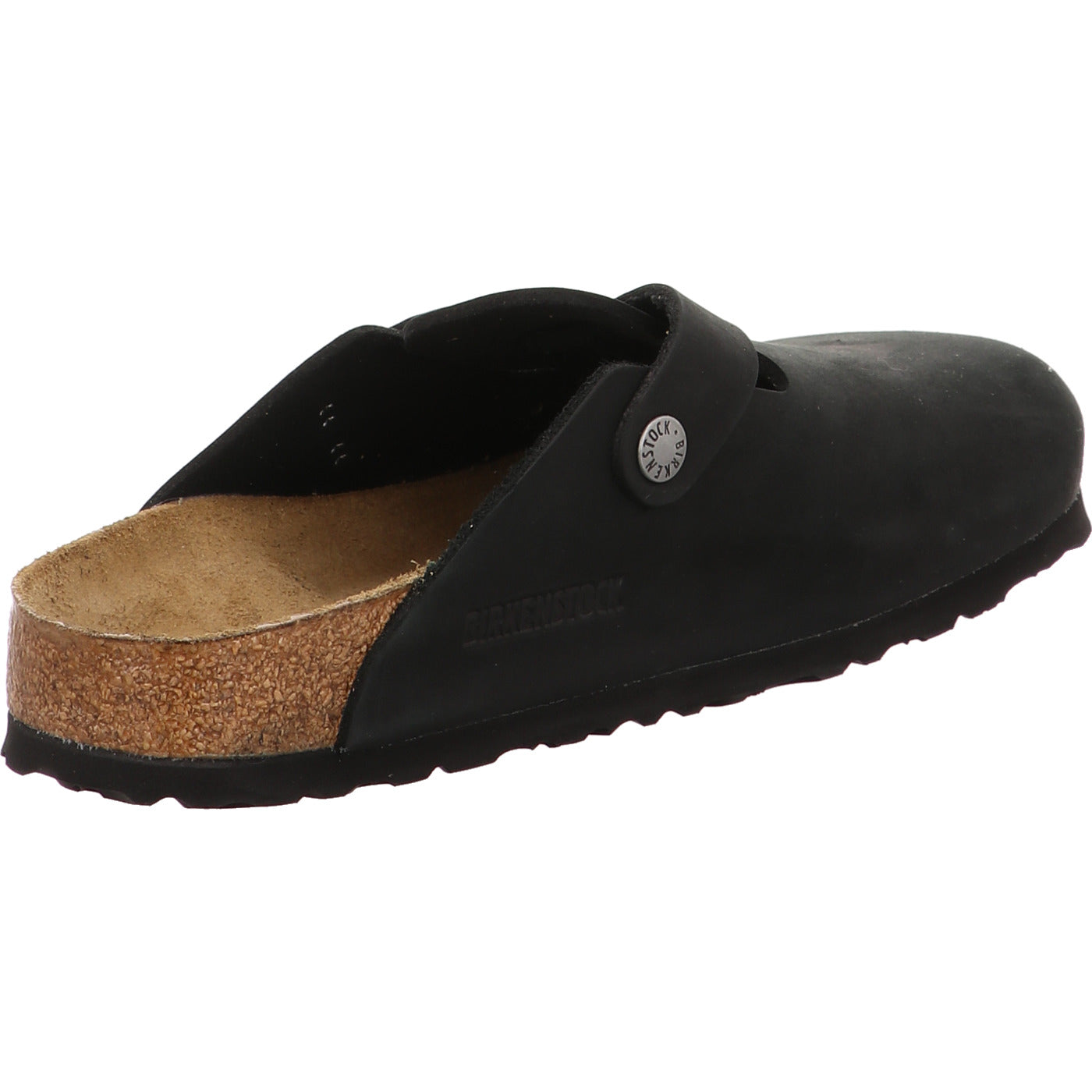 Birkenstock Pantolette Boston schwarz