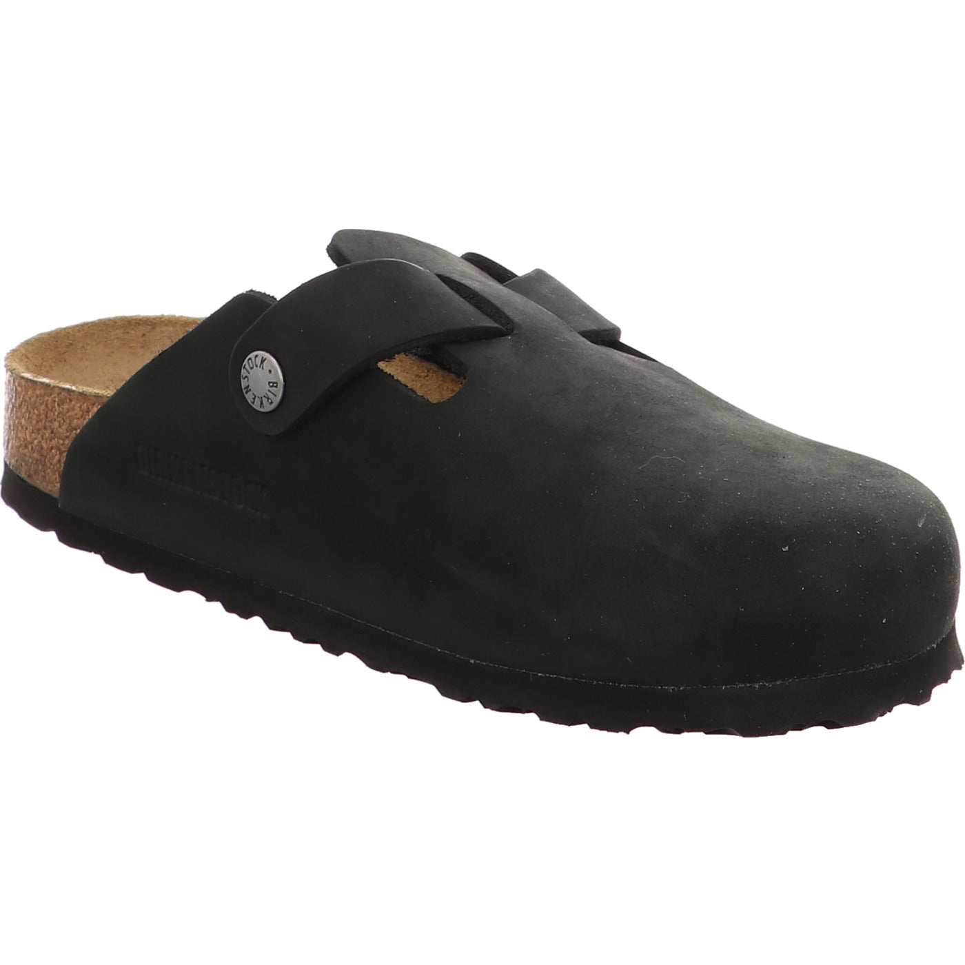 Birkenstock Pantolette Boston schwarz