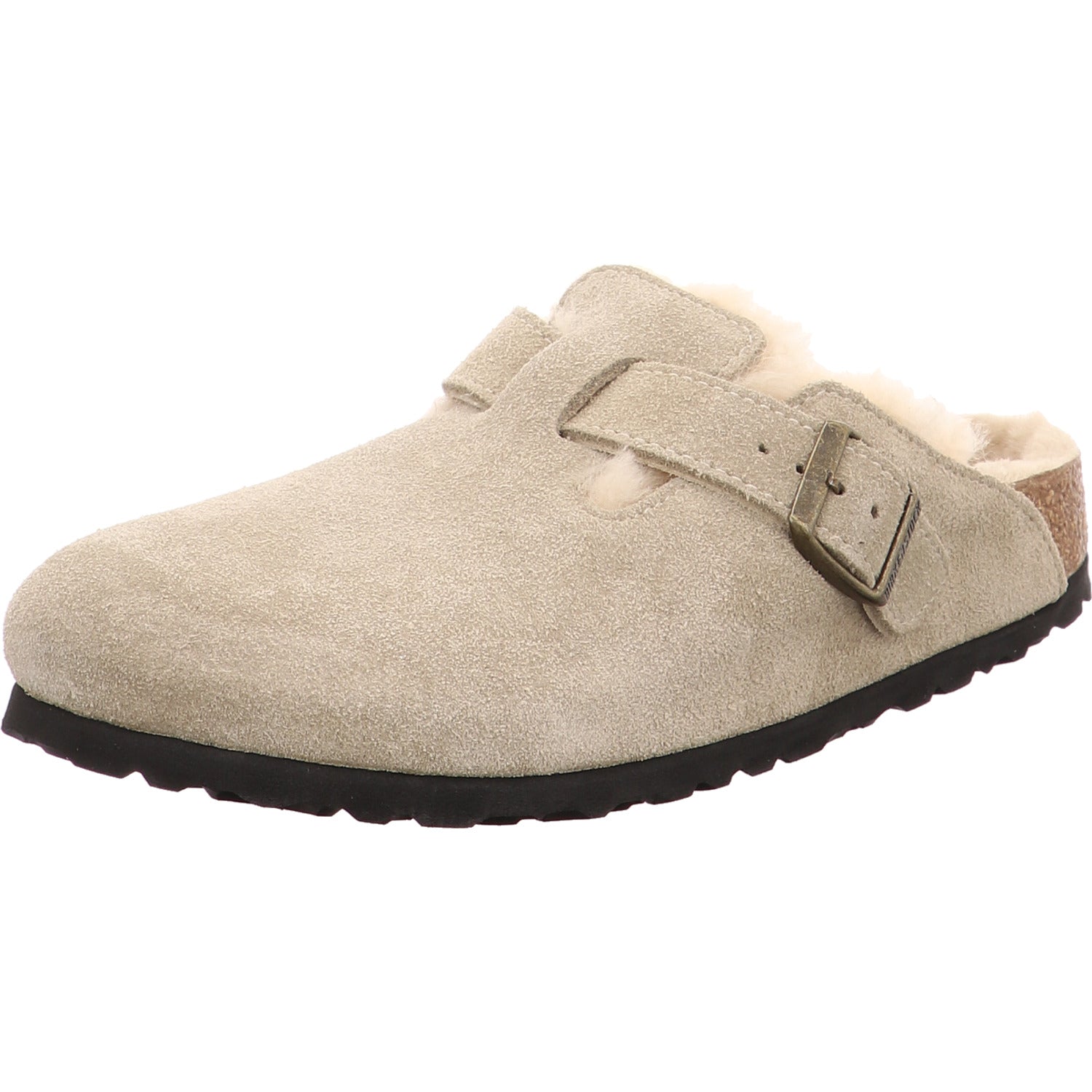 Birkenstock Clog Boston VL/ Shearling beige